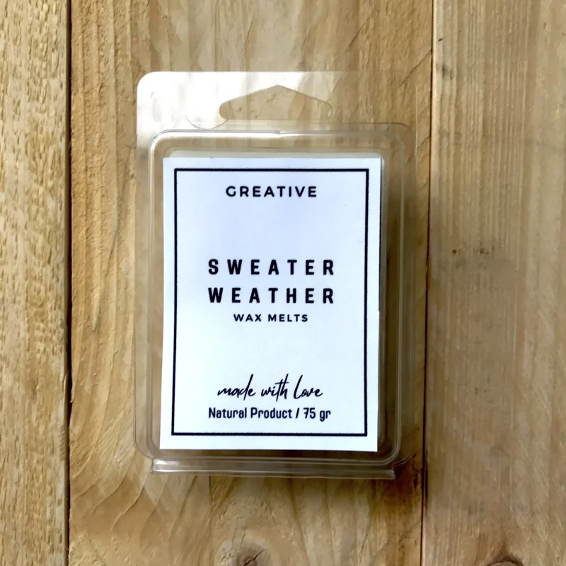 Wax Melts Sweater Weather 75gr Greative