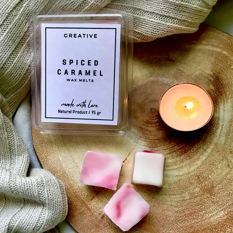 Wax Melts Spiced Caramel 75gr Greative