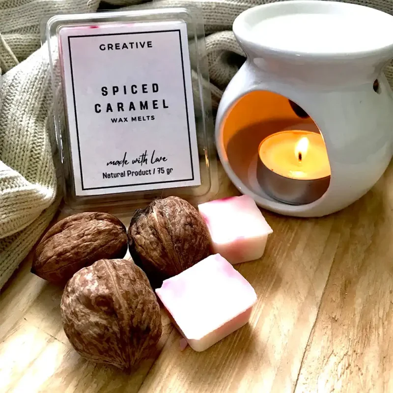 Wax Melts Spiced Caramel 75gr Greative