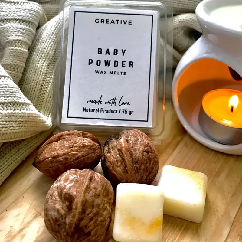 Wax Melts Baby Powder 75gr Greative