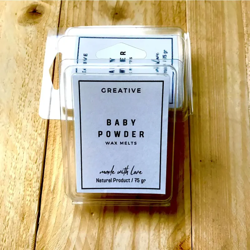 Wax Melts Baby Powder 75gr Greative