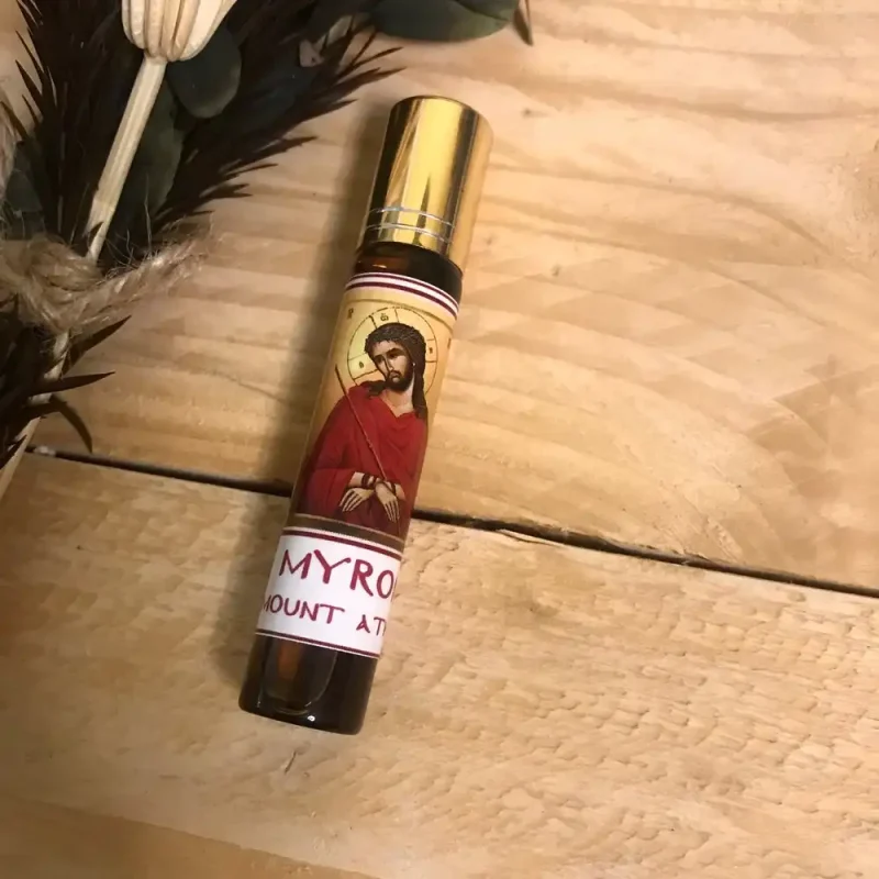 Σετ Δώρου Με Εικονίτσα Και Μύρο