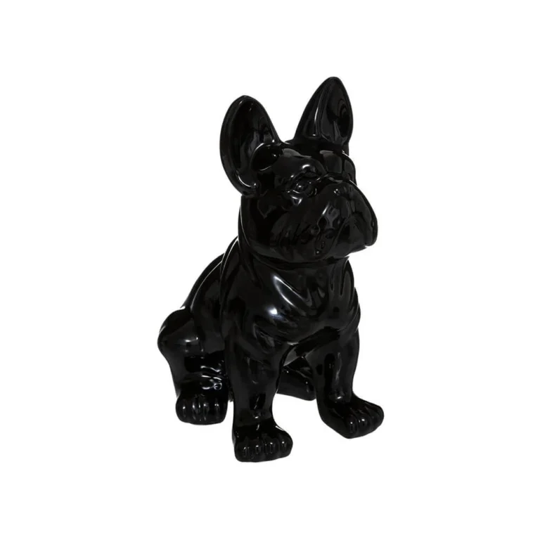 Διακοσμητική Φιγούρα Bulldog Eden Dog 168329A 18x12cm Black Atmosphera