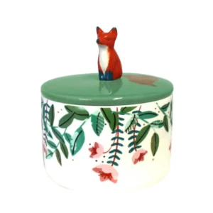 Secret Garden Fox Jar