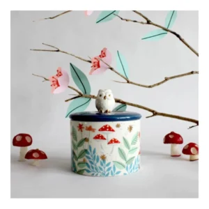Secret Garden Owl Jar
