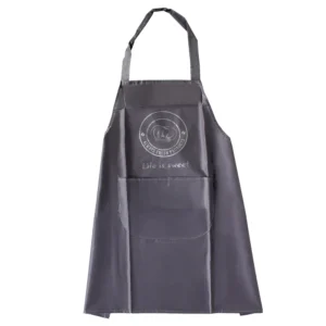 Ποδιά Με Τσέπη Polyester Pvc 70Χ70 Εκ. Γκρι – Keskor 65698-2